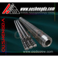 single screw and barrel for pp film woven bag